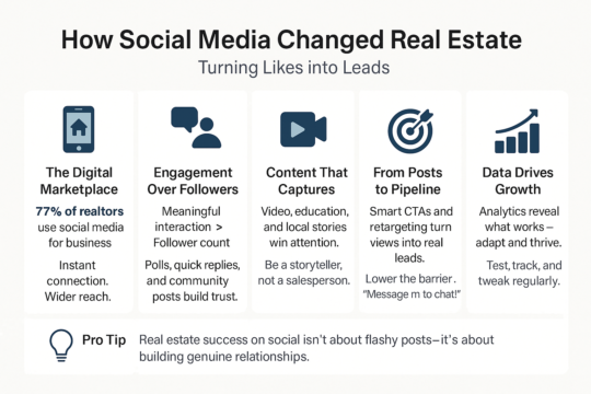 social media tips for real estate
