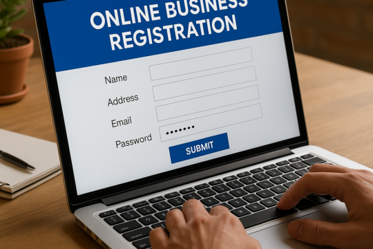 Digital business registration tools